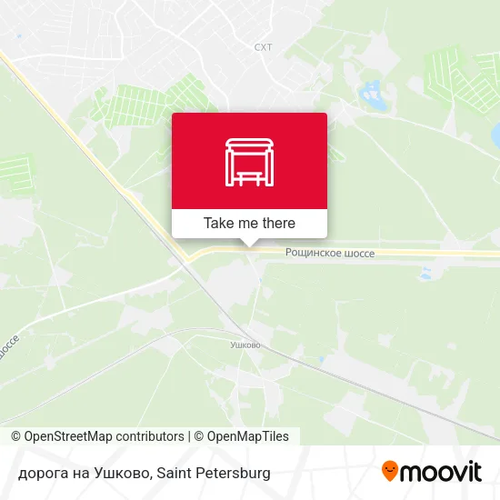 дорога на Ушково map