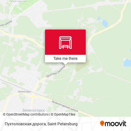 Пухтоловская дорога map
