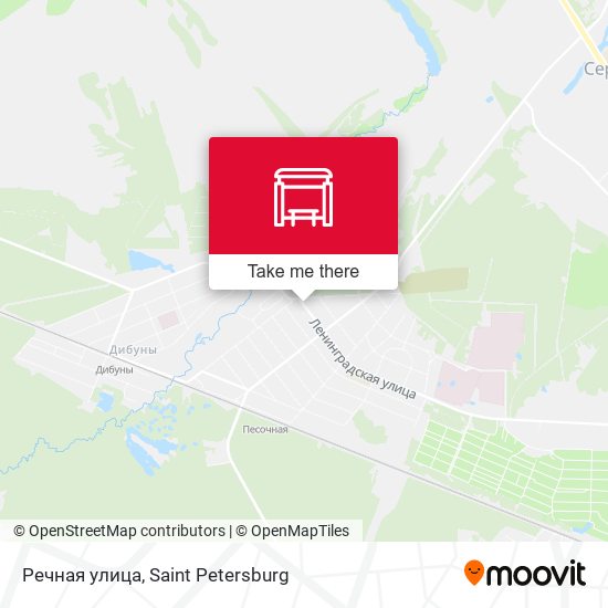 Речная улица map