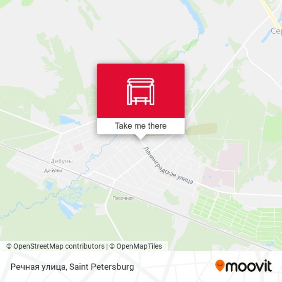 Речная улица map