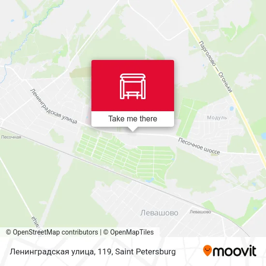 Ленинградская улица, 119 map