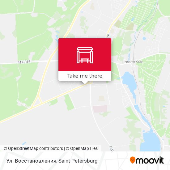 Ул. Восстановления map