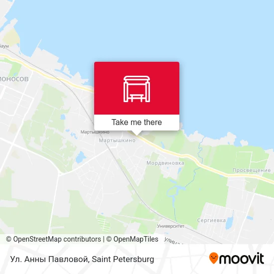 Ул. Анны Павловой map