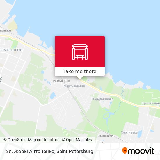 Ул. Жоры Антоненко map