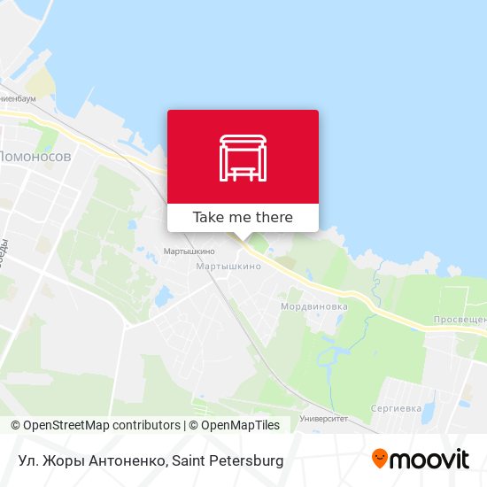 Ул. Жоры Антоненко map