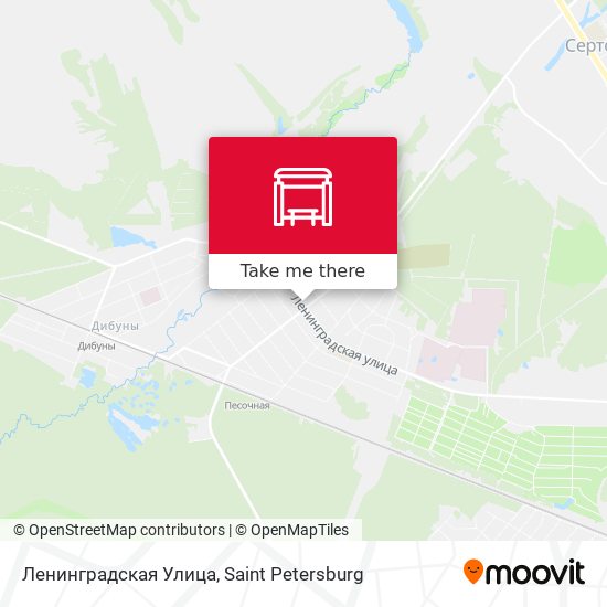 Ленинградская Улица map