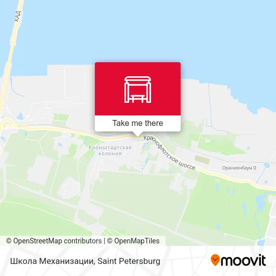 Школа Механизации map