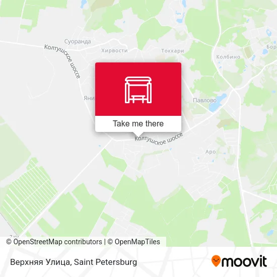 Верхняя Улица map