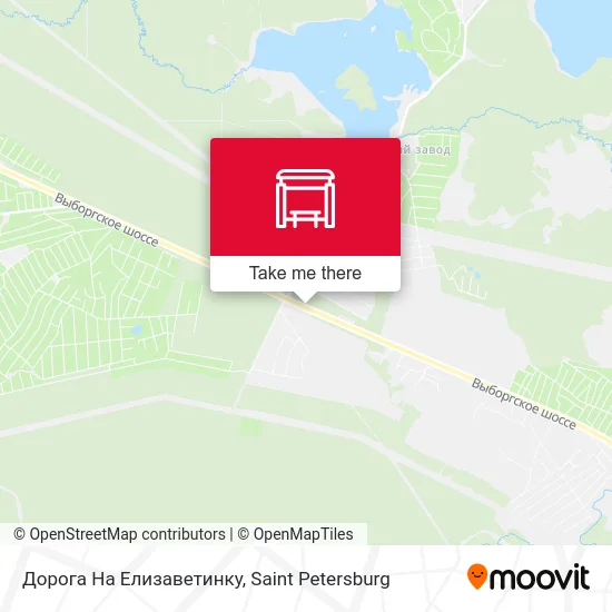 Дорога На Елизаветинку map