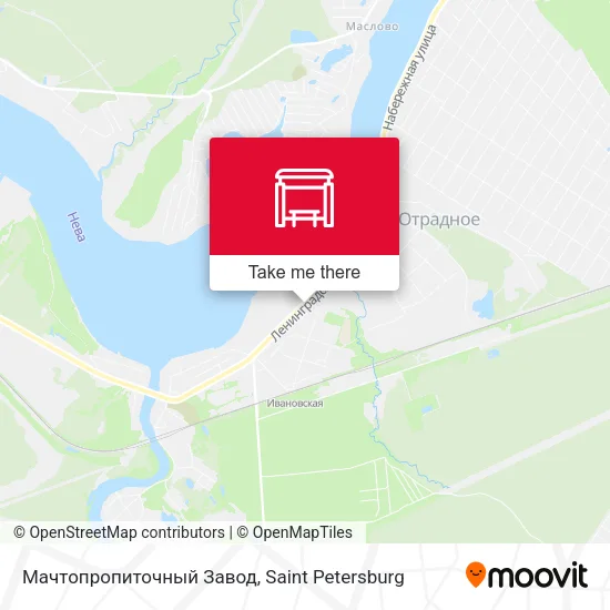 Мачтопропиточный Завод map