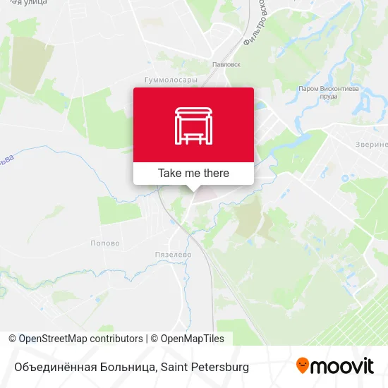 Объединённая Больница map