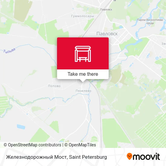 Железнодорожный Мост map