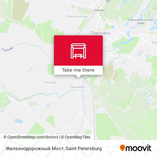 Железнодорожный Мост map