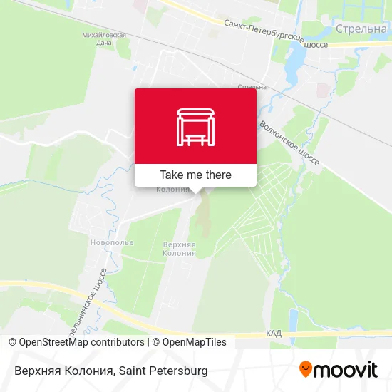 Верхняя Колония map