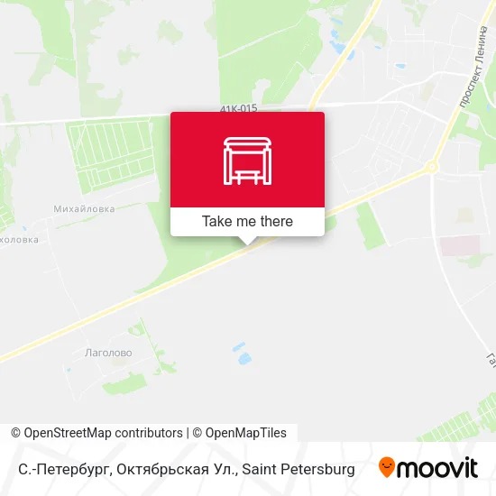 С.-Петербург, Октябрьская Ул. map
