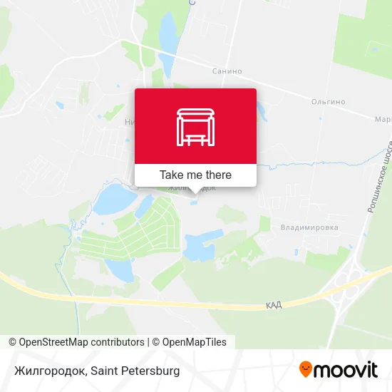 Жилгородок map