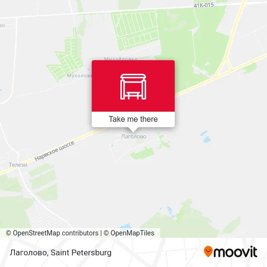 Лаголово map