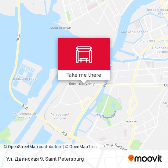 Ул. Двинская 9 map