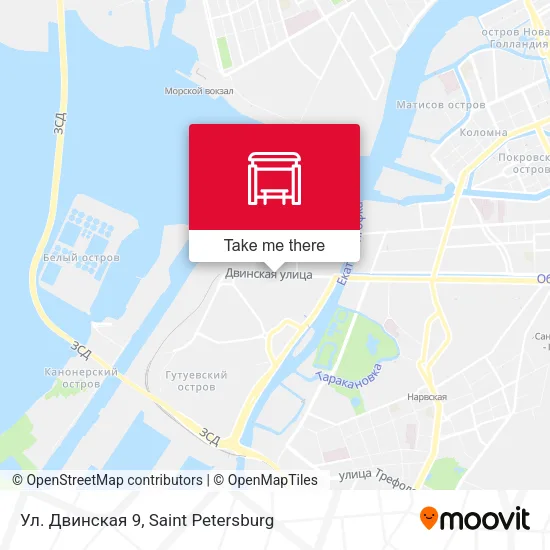 Ул. Двинская 9 map