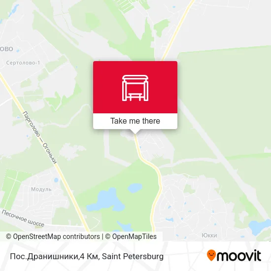 Пос.Дранишники,4 Км map