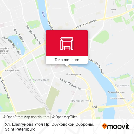Ул. Шелгунова,Угол Пр. Обуховской Обороны map