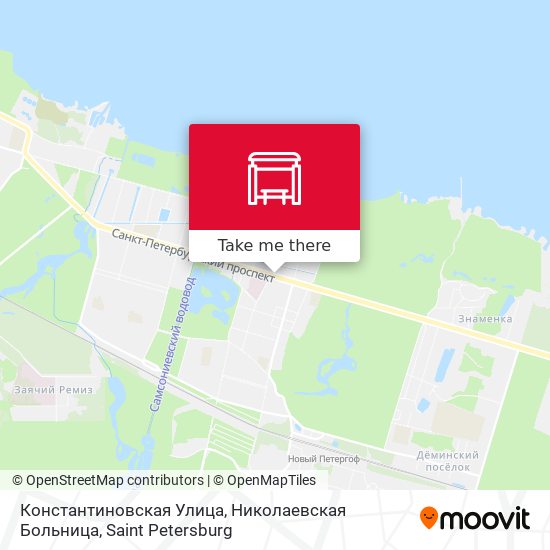 Константиновская Улица, Николаевская Больница map