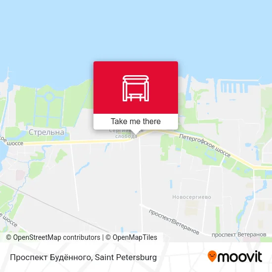 Проспект Будённого map