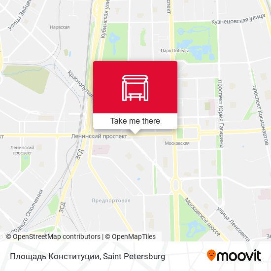 Площадь Конституции map