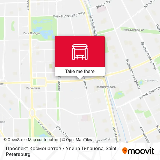 Проспект Космонавтов / Улица Типанова map