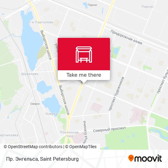 Пр. Энгельса map