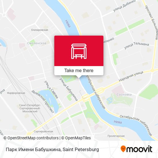 Парк Имени Бабушкина map