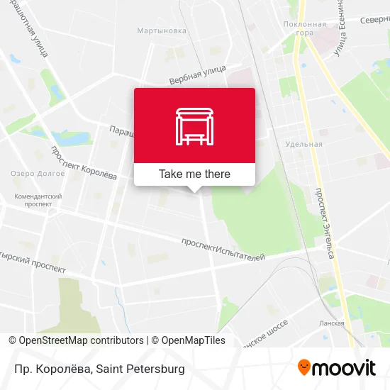 Пр. Королёва map