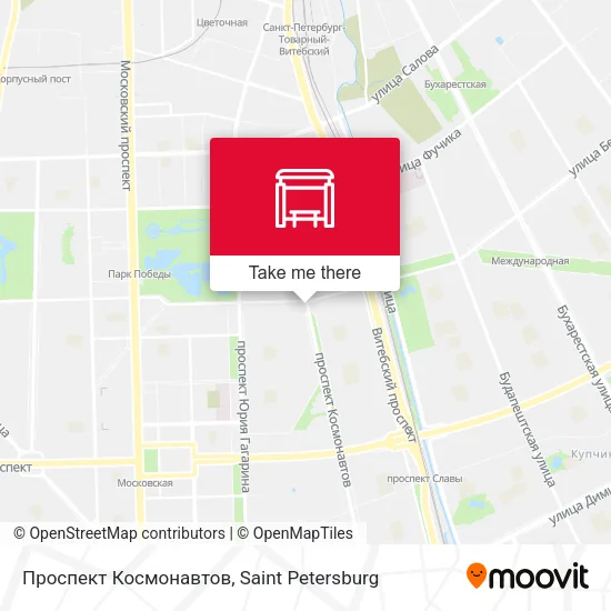 Проспект Космонавтов map