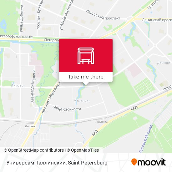 Универсам Таллинский map