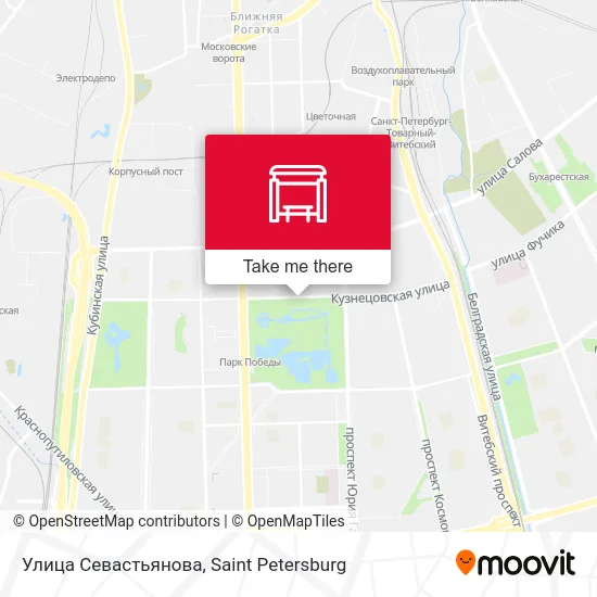 Улица Севастьянова map