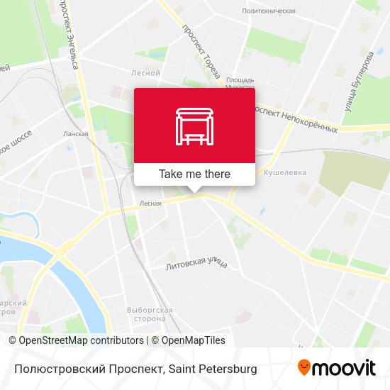 Полюстровский Проспект map