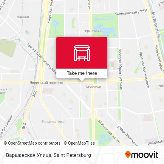Варшавская Улица map