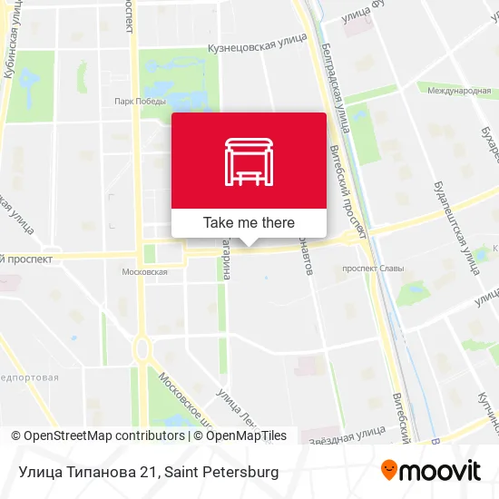 Улица Типанова 21 map