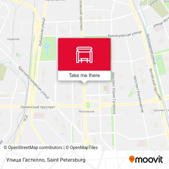 Улица Гастелло map