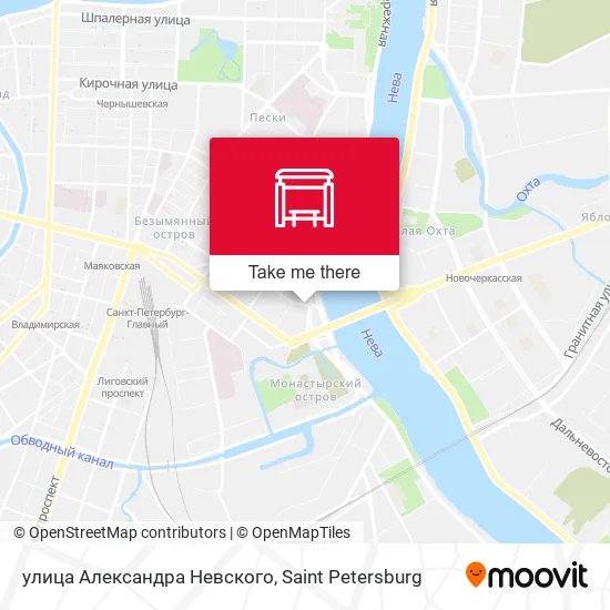 улица Александра Невского map