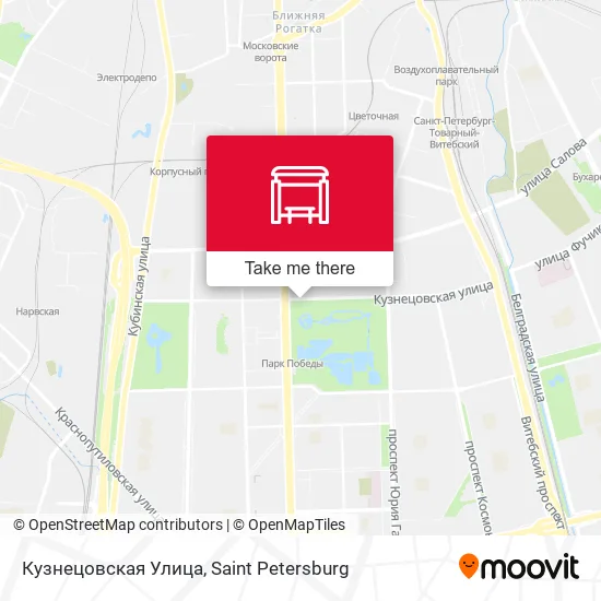 Кузнецовская Улица map
