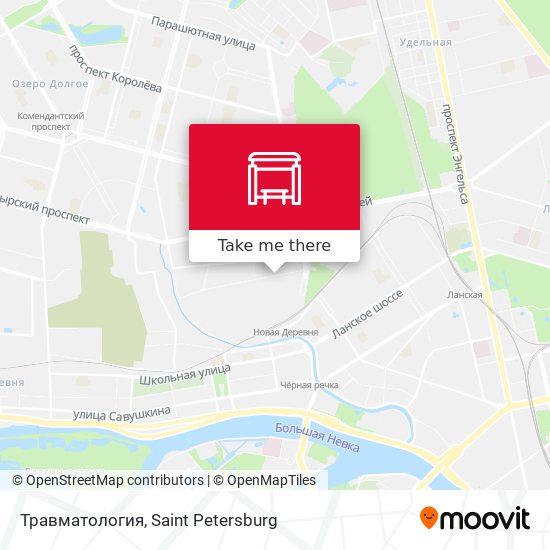 Травматология map