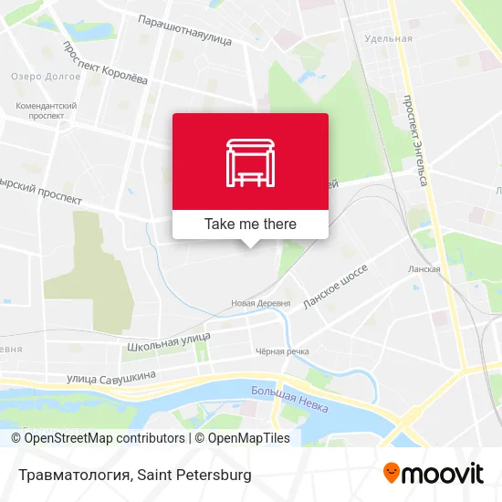 Травматология map