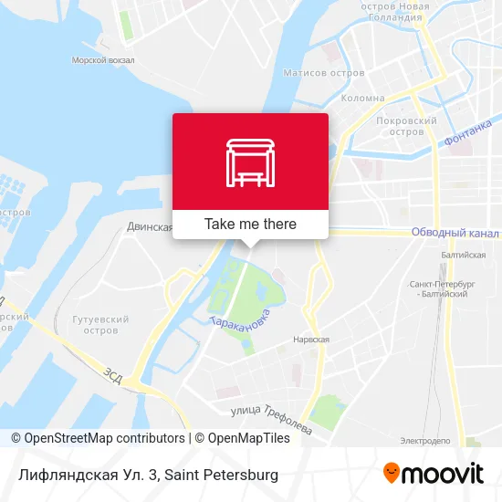 Лифляндская Ул. 3 map