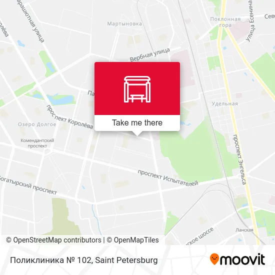 Поликлиника № 102 map