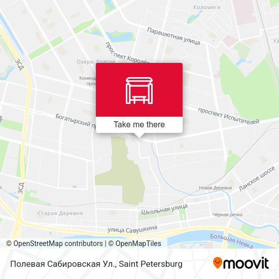 Полевая Сабировская Ул. map