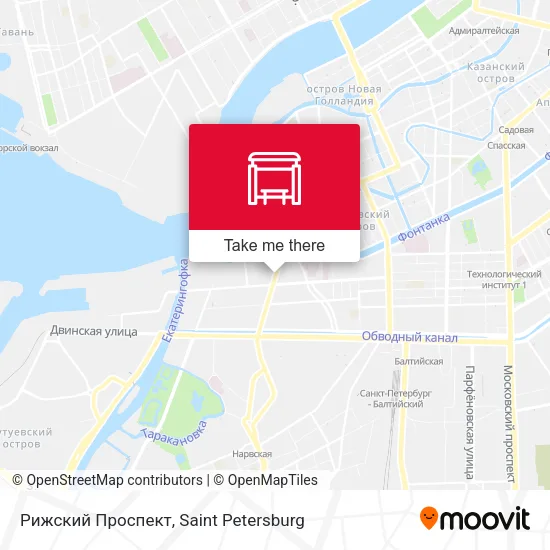 Рижский Проспект map