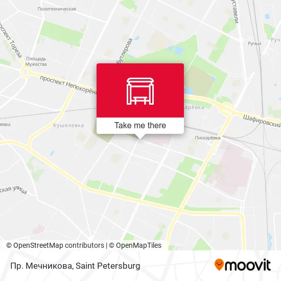 Пр. Мечникова map