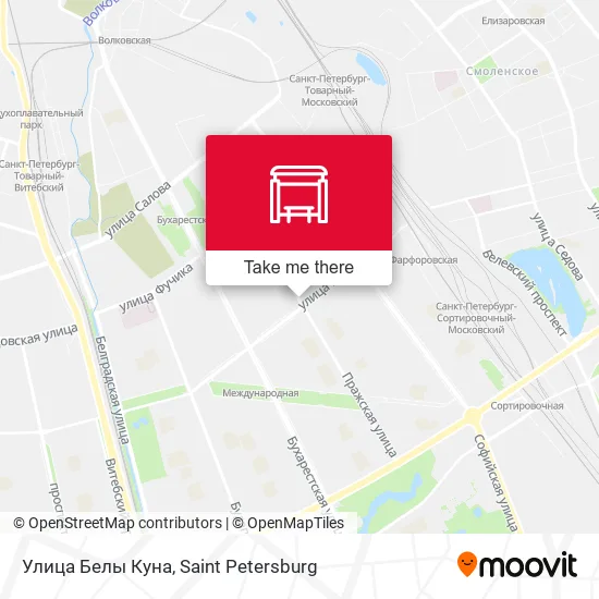 Улица Белы Куна map