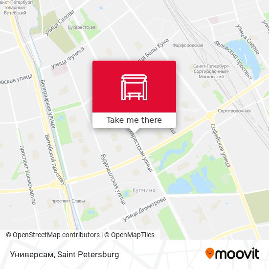 Универсам map